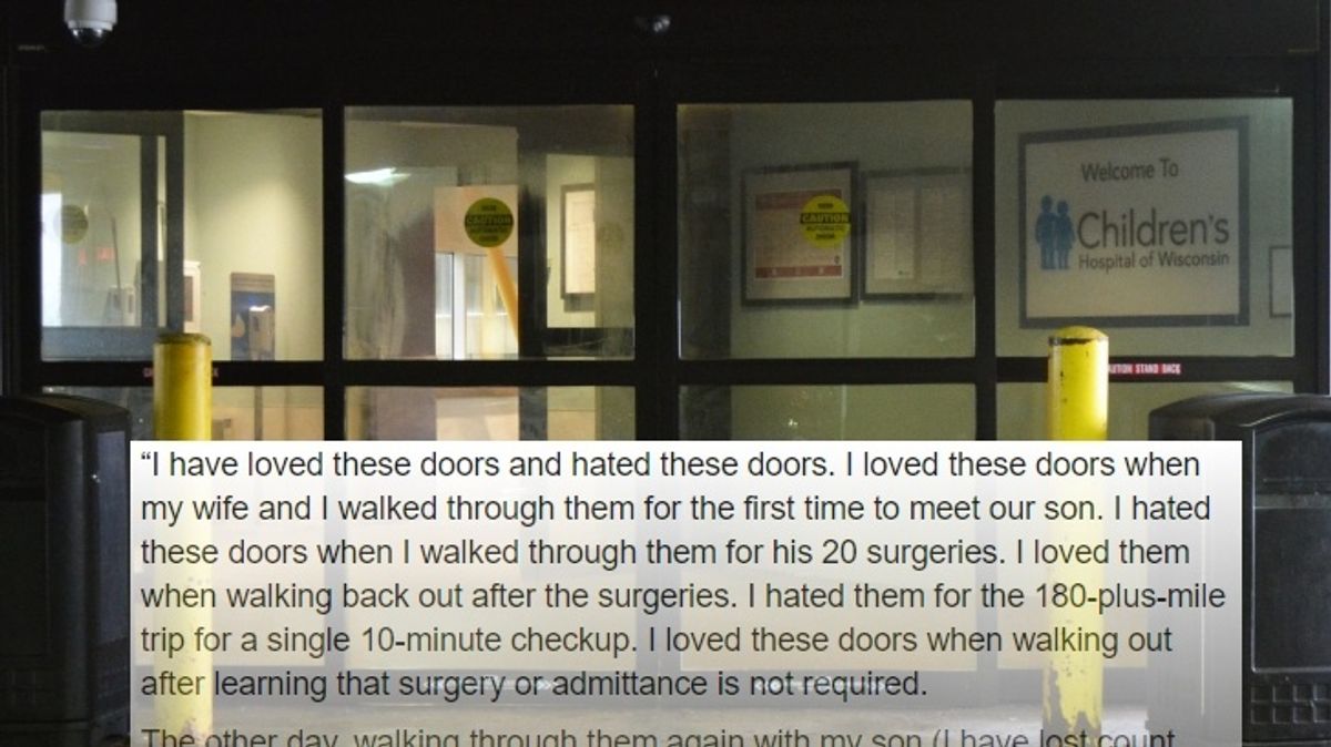 Dad's Heartfelt Apology Note To Children's Hospital Is A Must-Read ðŸ’”