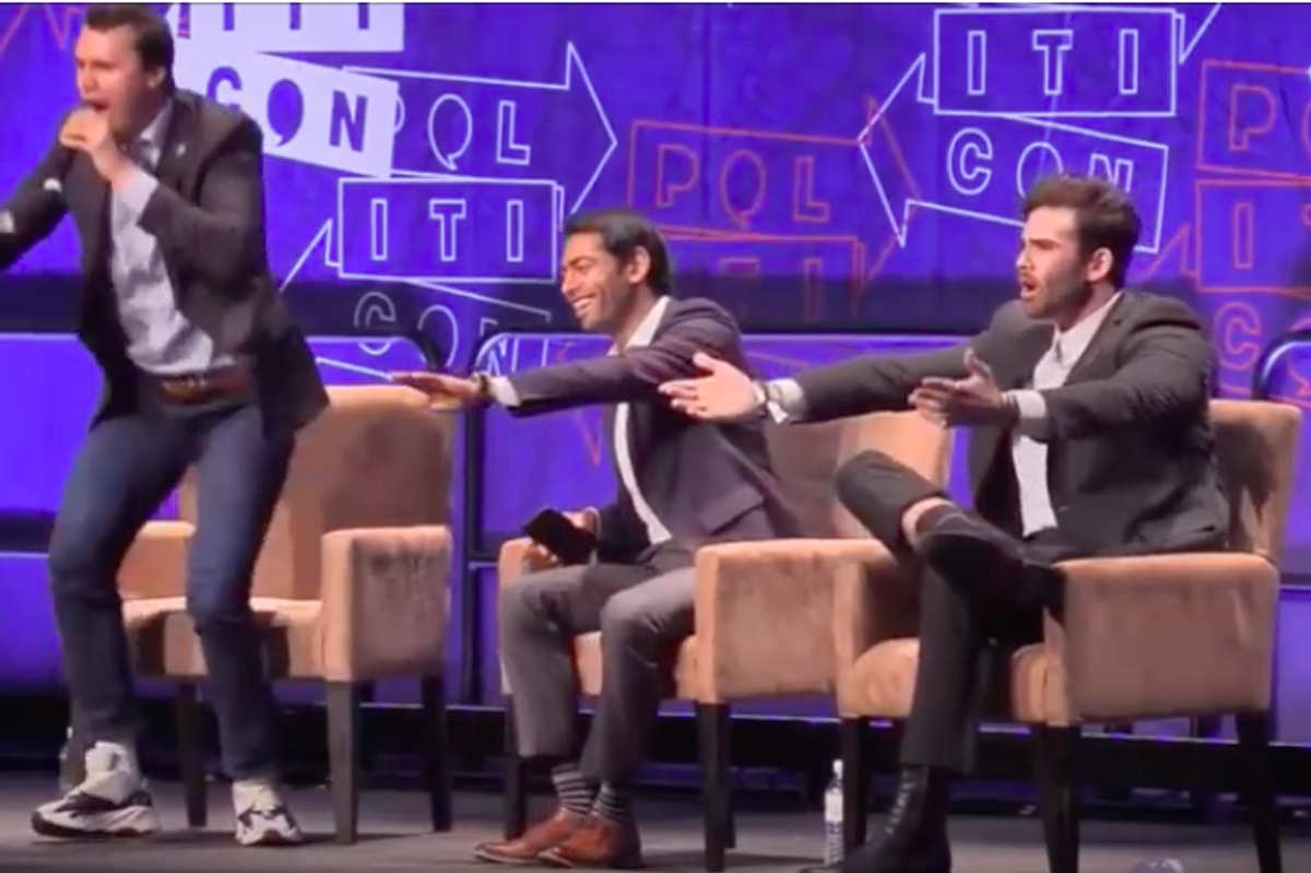 Charlie Kirk Misses Diaper Change, Has Complete Meltdown At Politicon