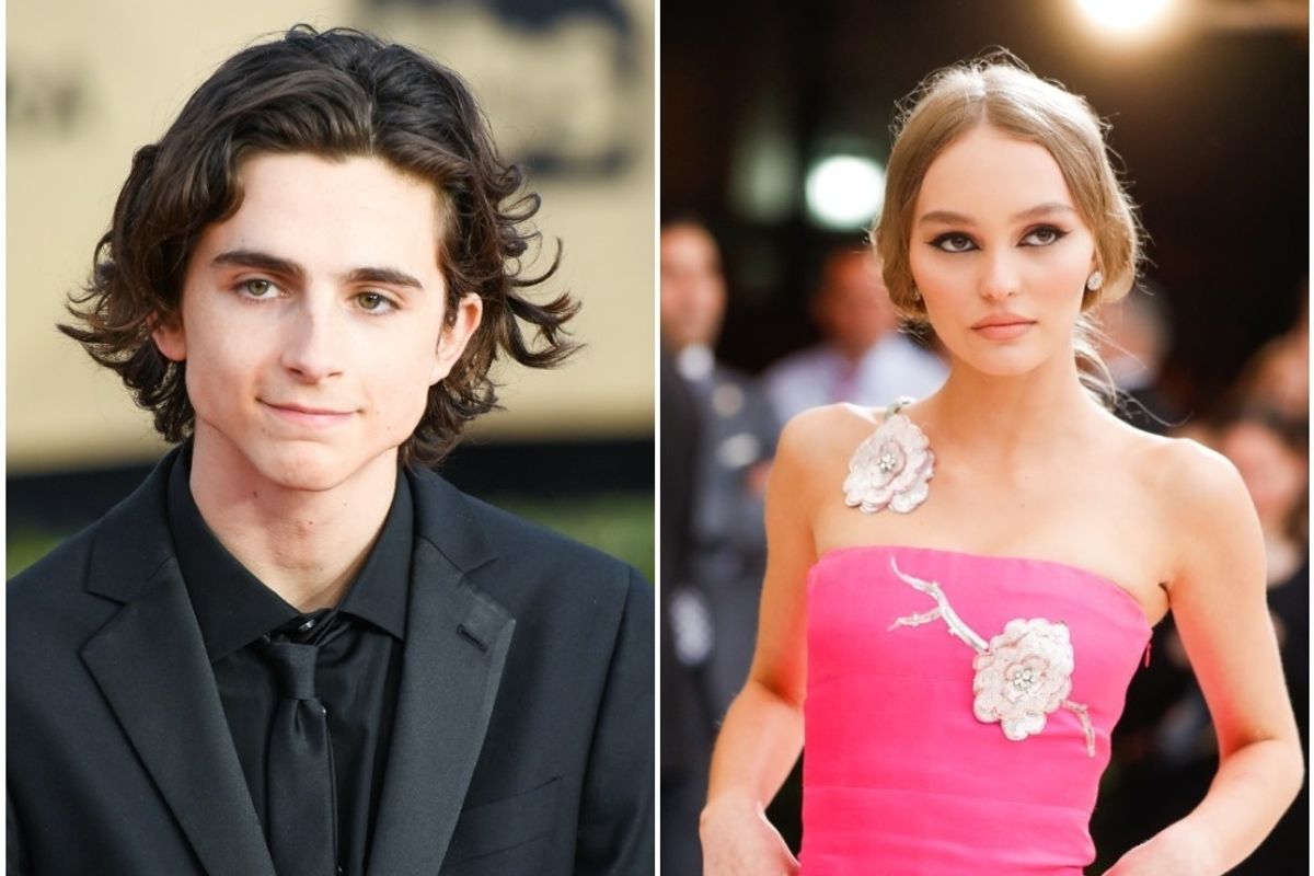 Timothée Chalamet and Lily-Rose Depp Make Out, Eat Fried Chicken