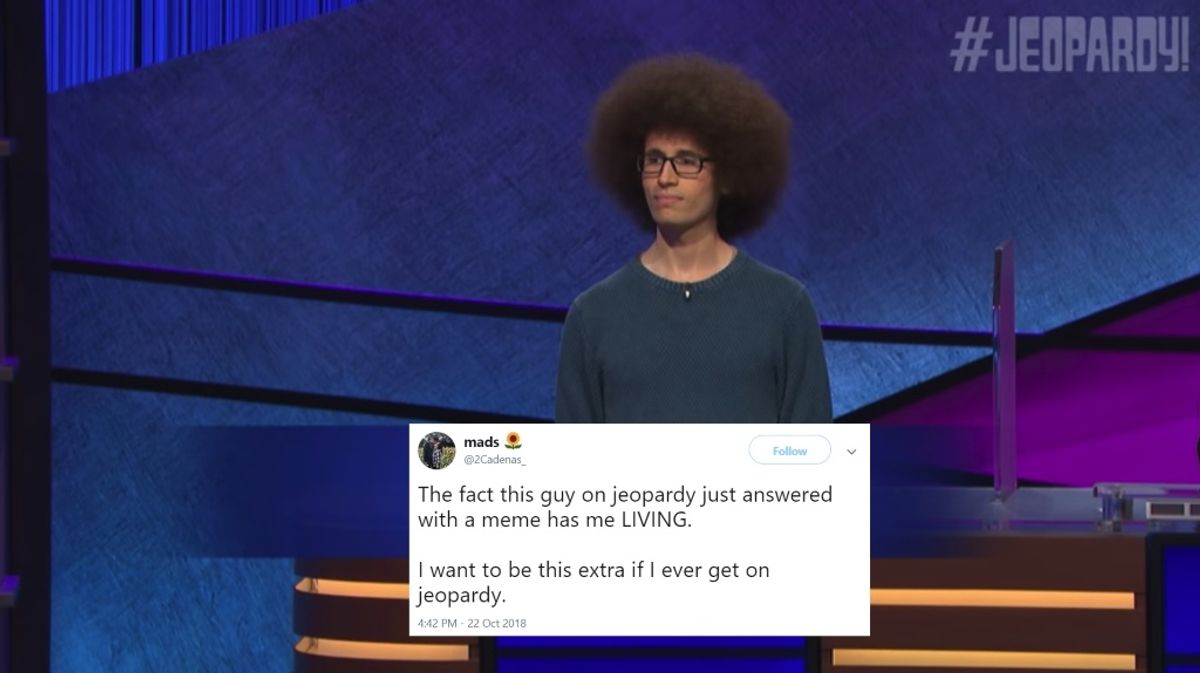 Alex Trebek Totally Roasted A Contestant Who Answered The Final 'Jeopardy!' Question With A Meme ðŸ˜‚