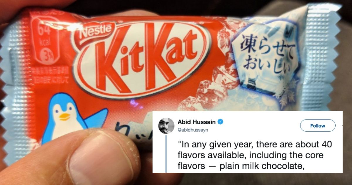 New Report Says Japan Has Over 400 Varieties Of Kit-Kats--And We're Totally Jealous