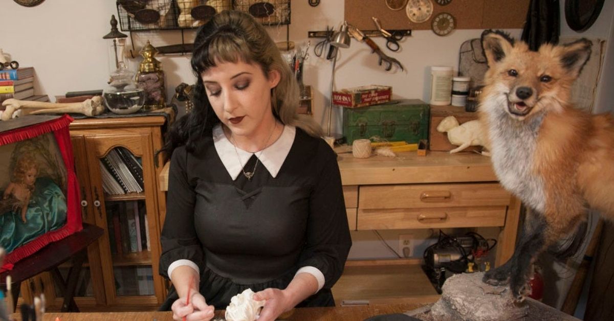Woman's Fascination With Taxidermy Was Sparked By Her Battle With Rare Bone Tumor