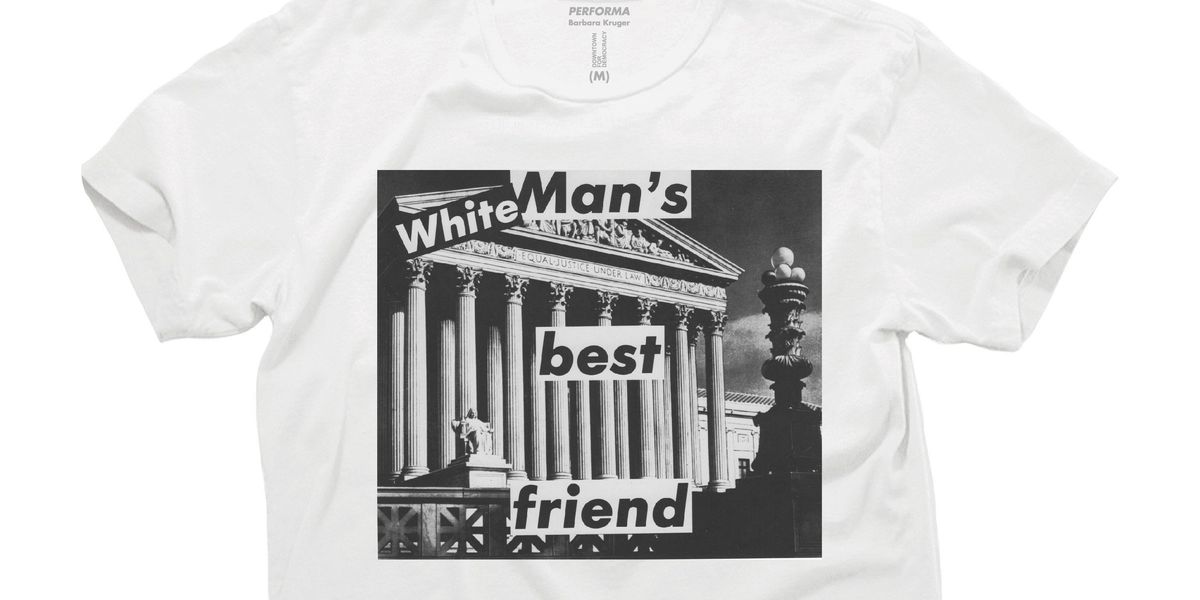Barbara Kruger's Bold New T-Shirt Is Here