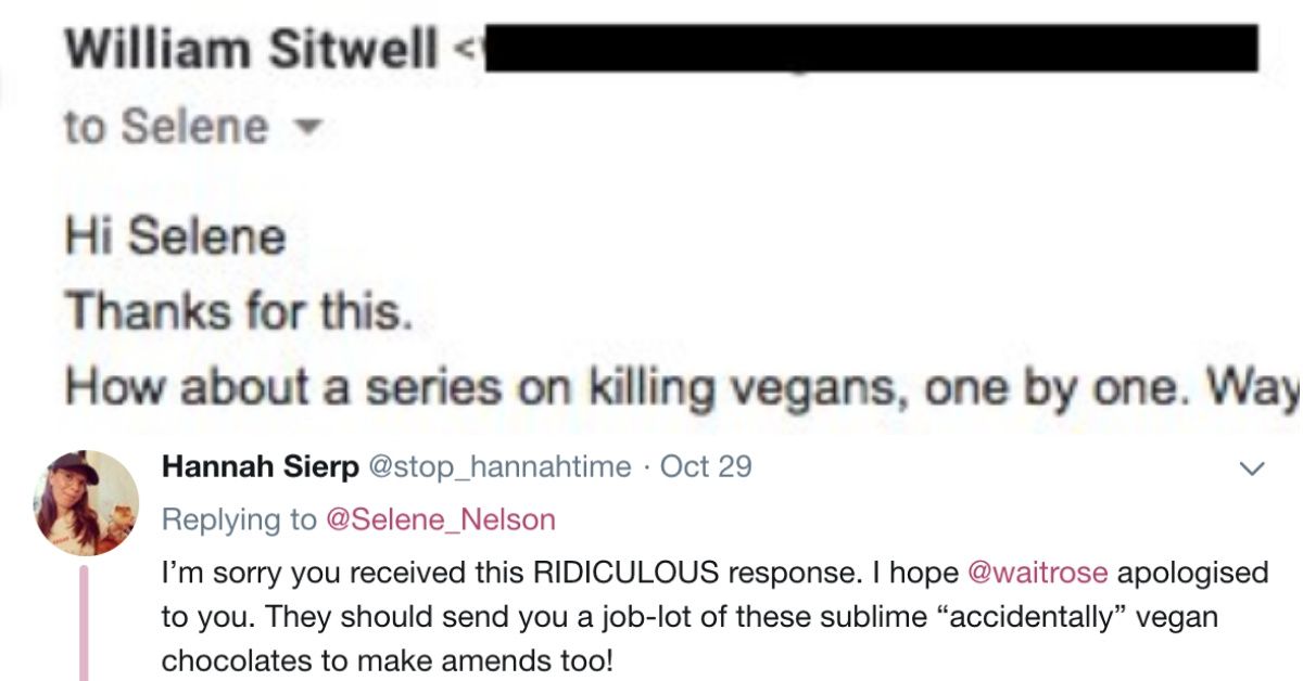Food Magazine Editor Under Fire After Joke About Killing Vegans Backfires