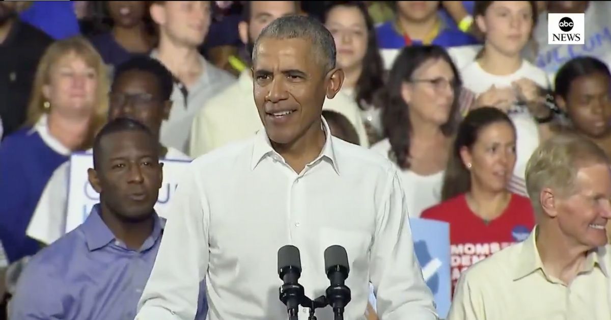 The Way Barack Obama Deals With Hecklers Compared To Trump Really Just Says It All