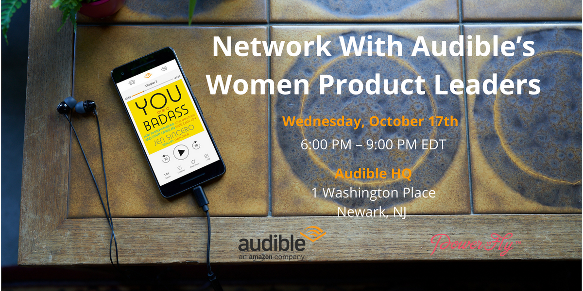 Network With Audible’s Women Product Leaders