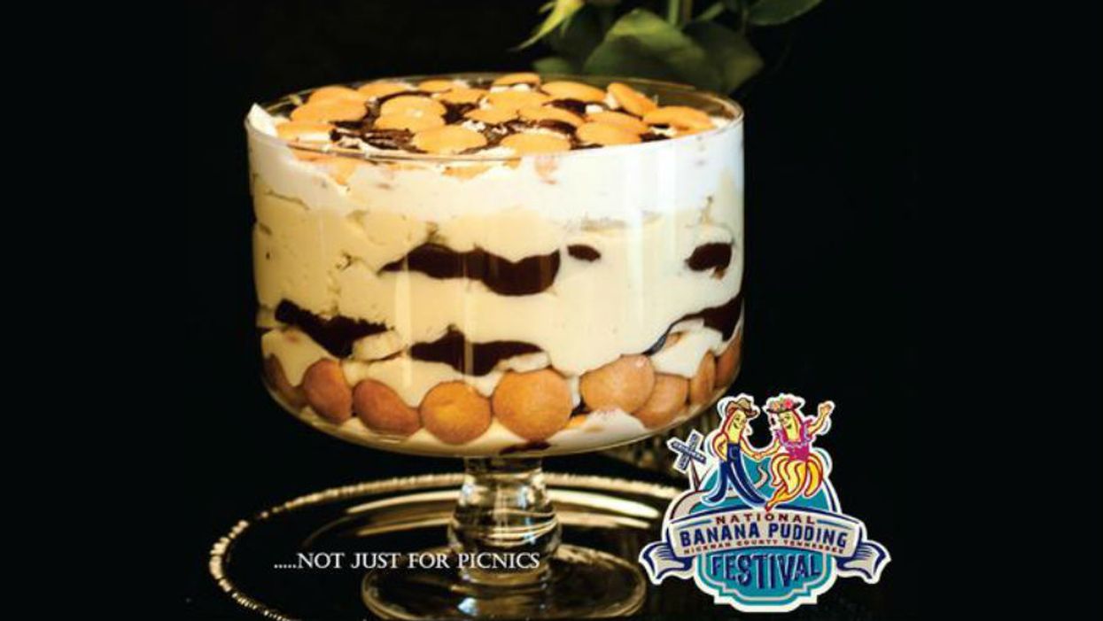 Banana pudding with candied bacon? Check out the wild recipes in Banana Pudding Fest Cookbook
