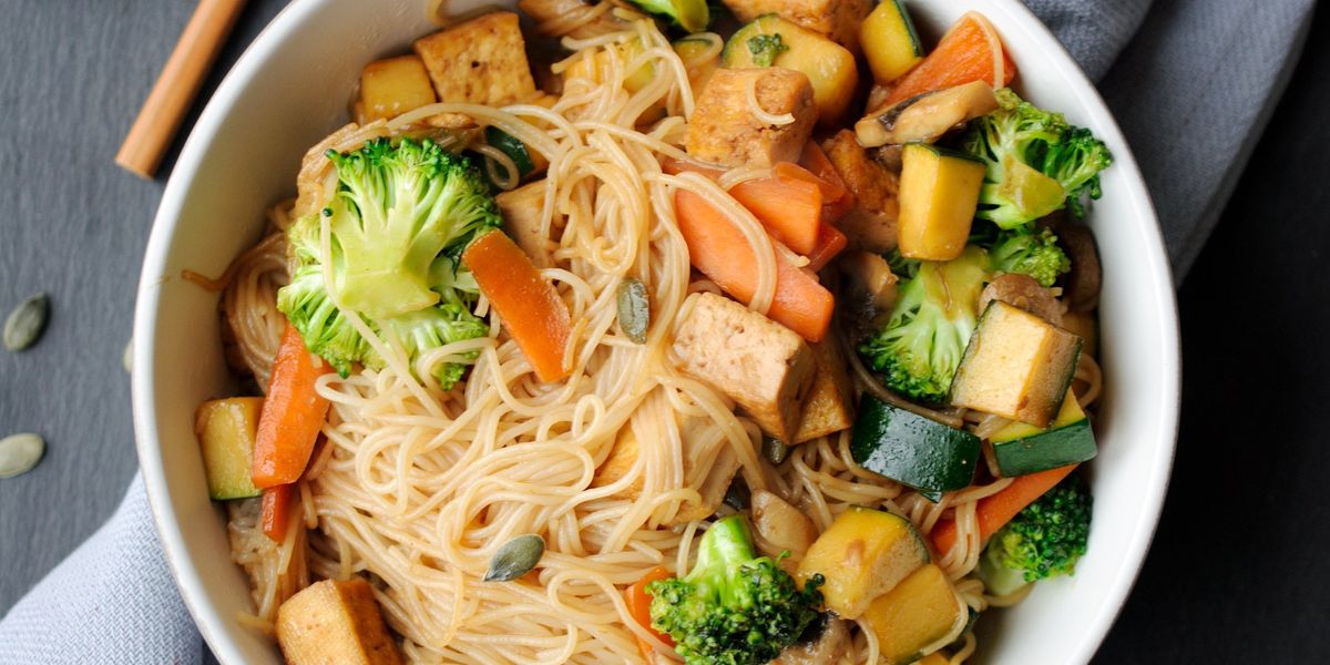 Super-Easy Chinese Noodles with Tofu - My Recipe Magic