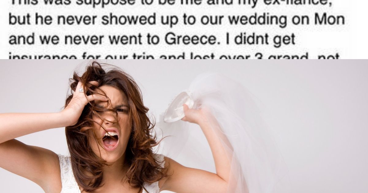Devastated Bride Left At Altar By Fiance And Stuck With Massive Bill Turns To Instagram For Advice