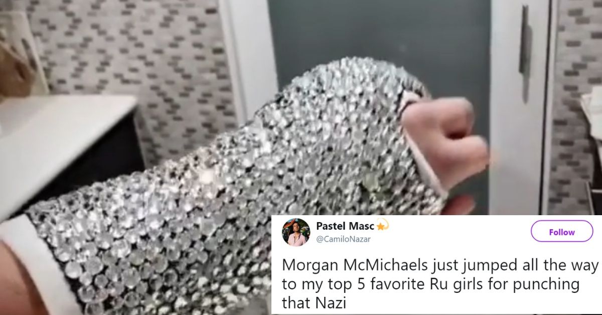 Drag Star Morgan McMichaels Broke Her Hand Punching Someone Who Threatened To Cut Her Throat