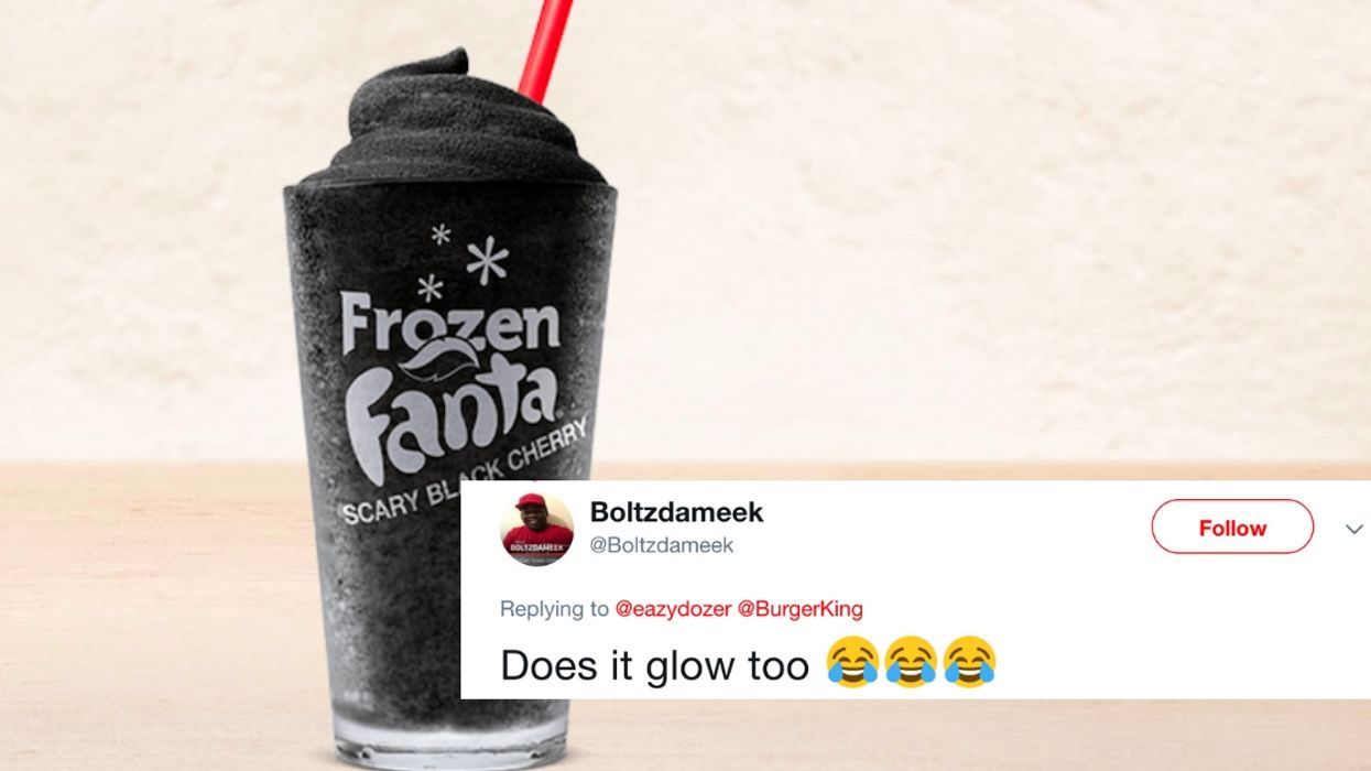 Burger King's Frozen Fanta Drink Has A Colorful Side Effectâ€”And Now We Need To Try One ðŸ˜®