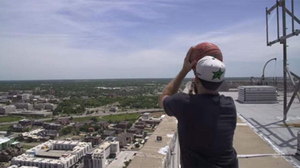 Insane Video Captures Moment Guinness World Record for 'Highest