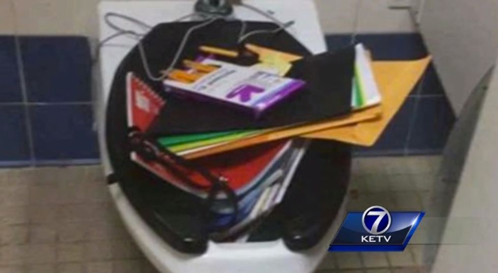 After Bullies Throw HearingImpaired Student’s Belongings in a Toilet