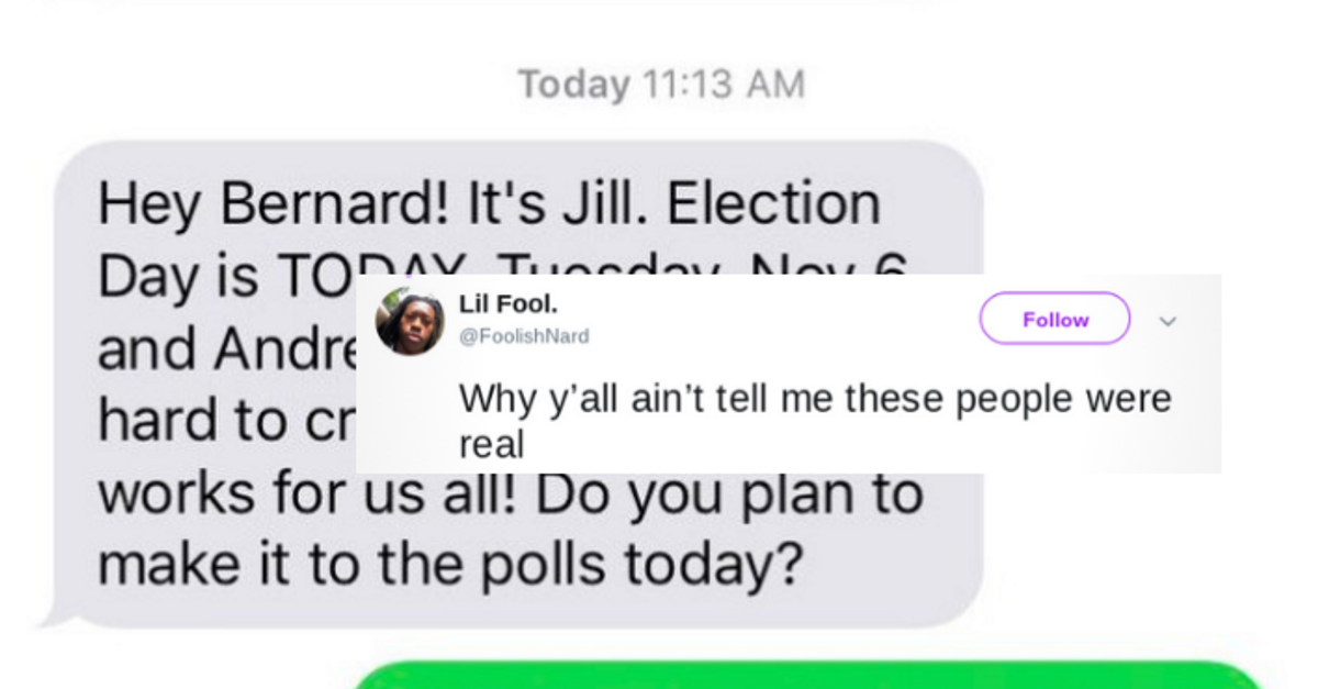 Voter's Text Exchange Goes Viral After Mistaking A Campaign Volunteer For A Bot ðŸ˜‚