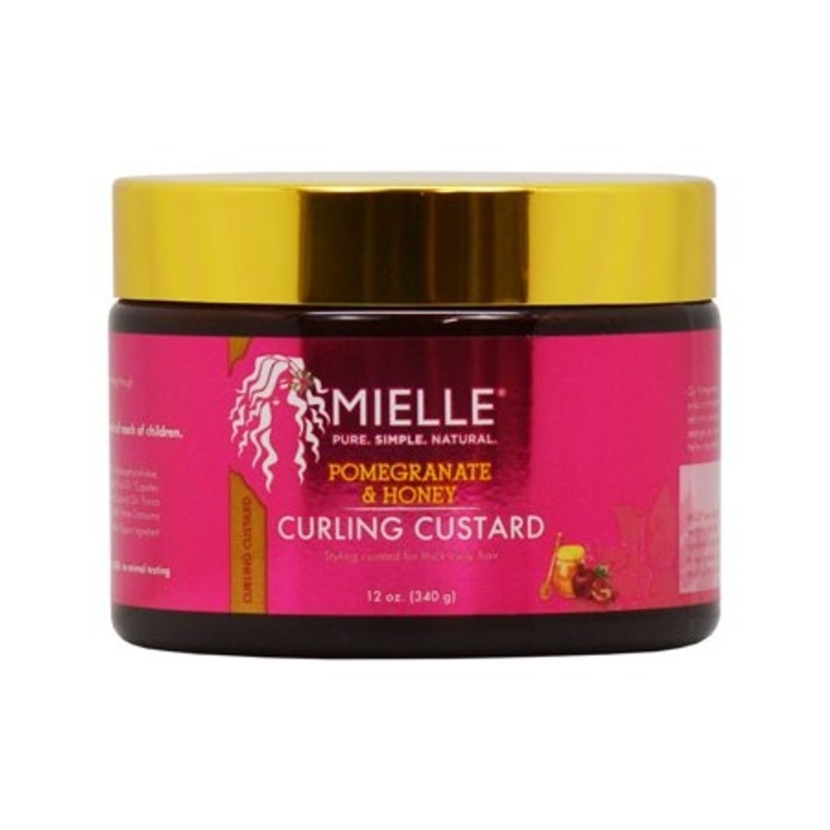 Mielle Pomegranate & Honey Curling Custard xoNecole Women's Interest