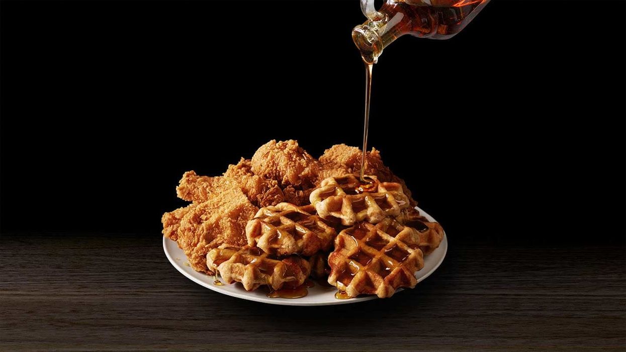 KFC Chicken and Waffles are here, and it's hard to imagine how they didn't already exist