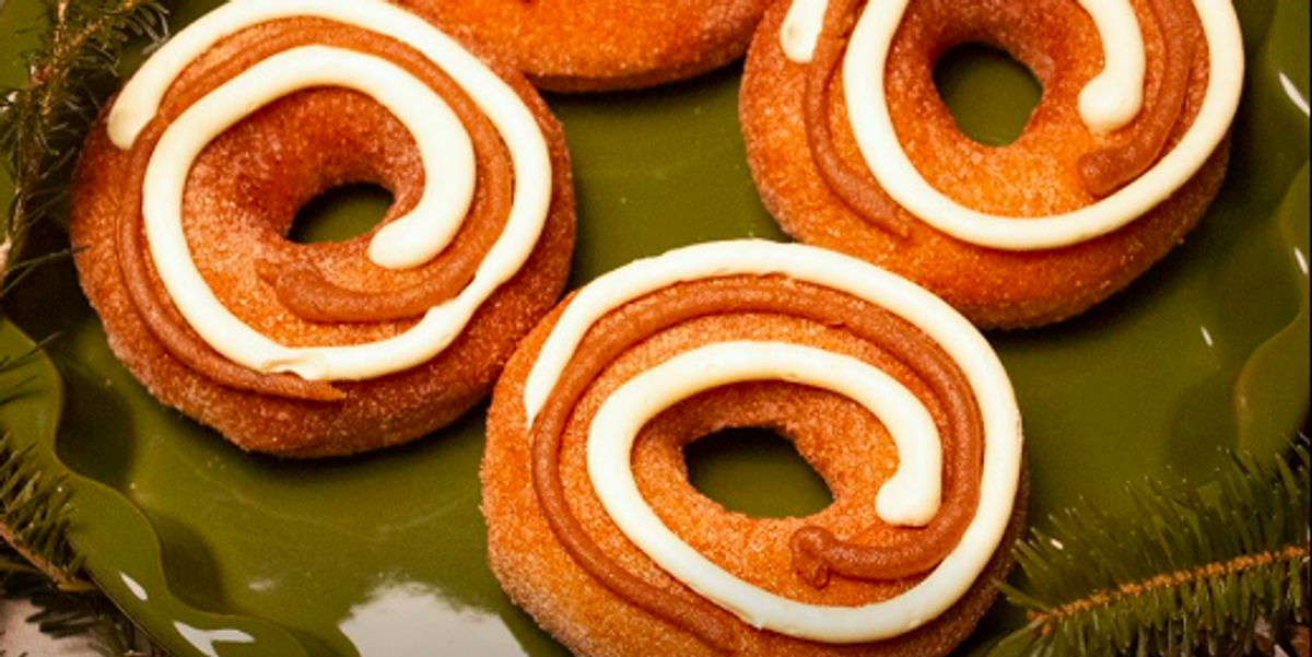 Krispy Kreme is celebrating the fall with a new Cinnamon Swirl donut