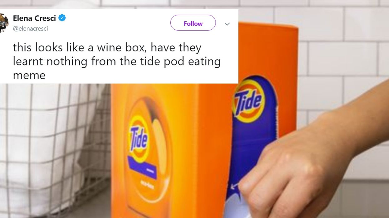 Tide's New Detergent Dispenser Looks Like Boxed Wine—And They're Just Asking For Trouble