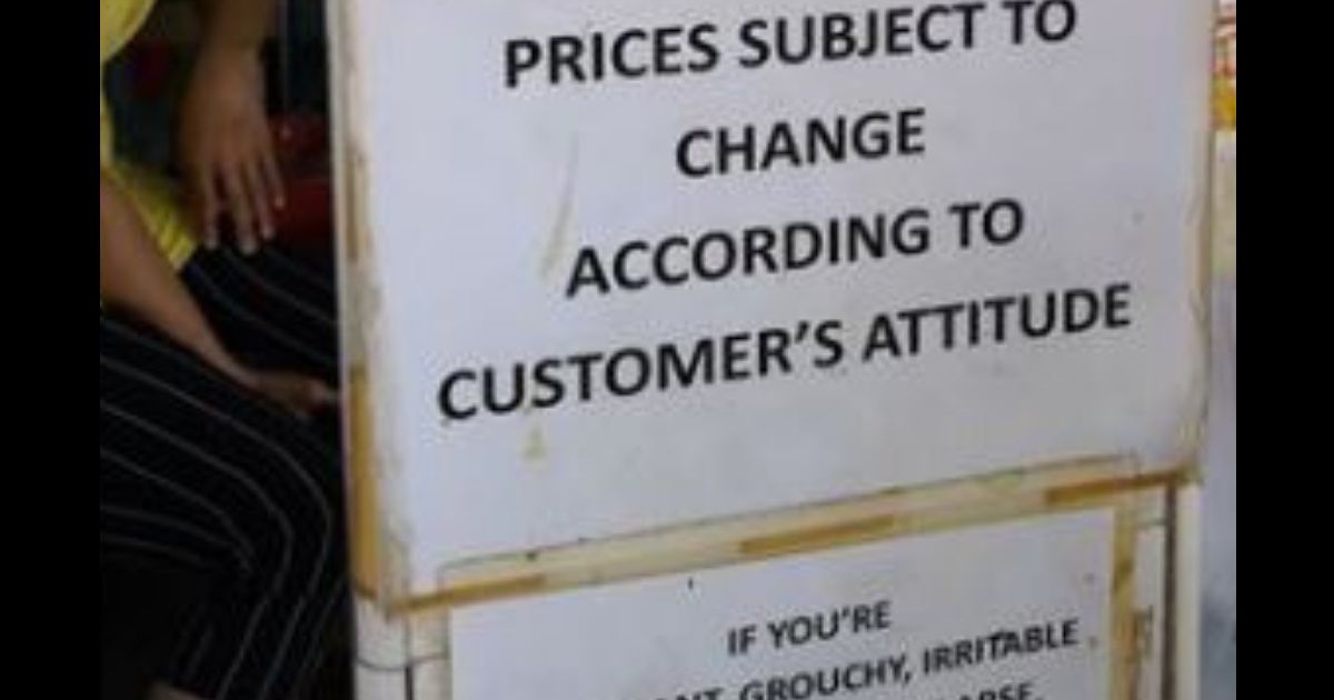 Malaysian Restaurant Makes It Clear That They'll Charge Rude Diners Extra With Brutal Signs  ðŸ˜®