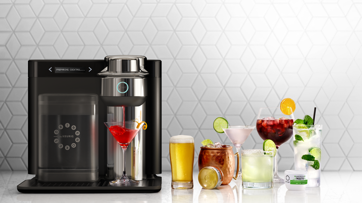 Your office happy hour may have just gotten better thanks to Keurig's new cocktail line