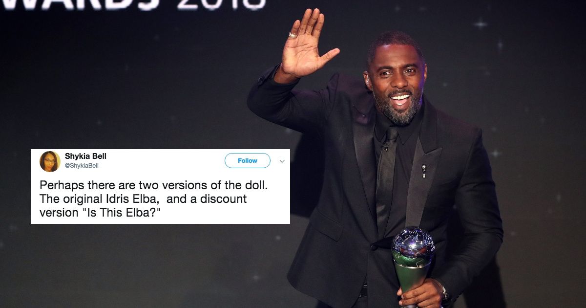There's A New Idris Elba Doll For Saleâ€”And It's Getting Roasted For Not Looking At All Like Him ðŸ˜‚