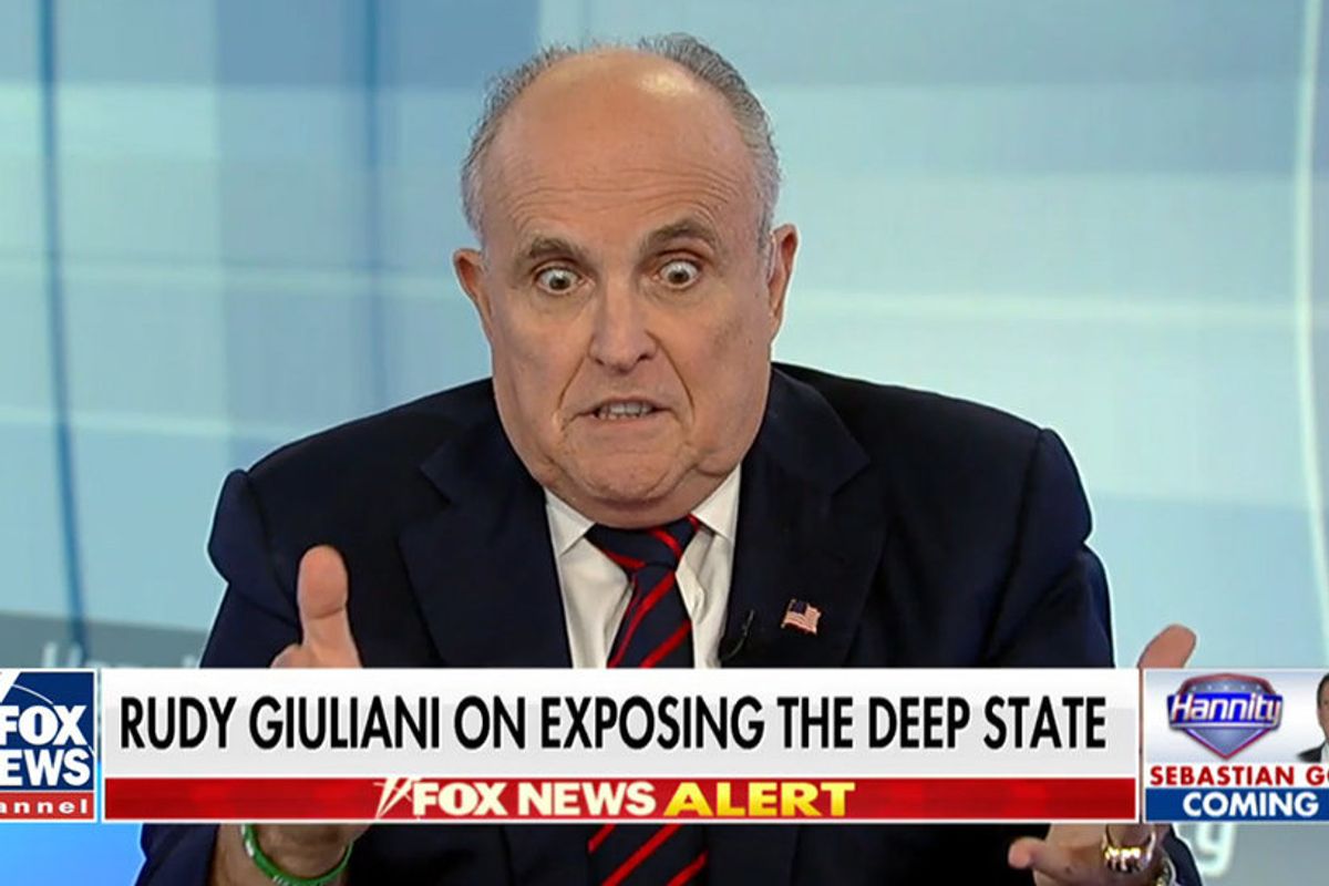 Rudy Giuliani Shocked To Learn Going Rate For Doing Trump’s Dirty Work Still ‘Zero Dollars’