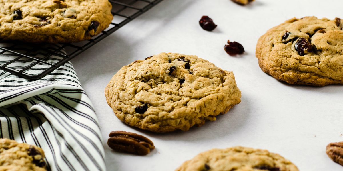 Gluten Free Cranberry Oatmeal Cookies - My Recipe Magic