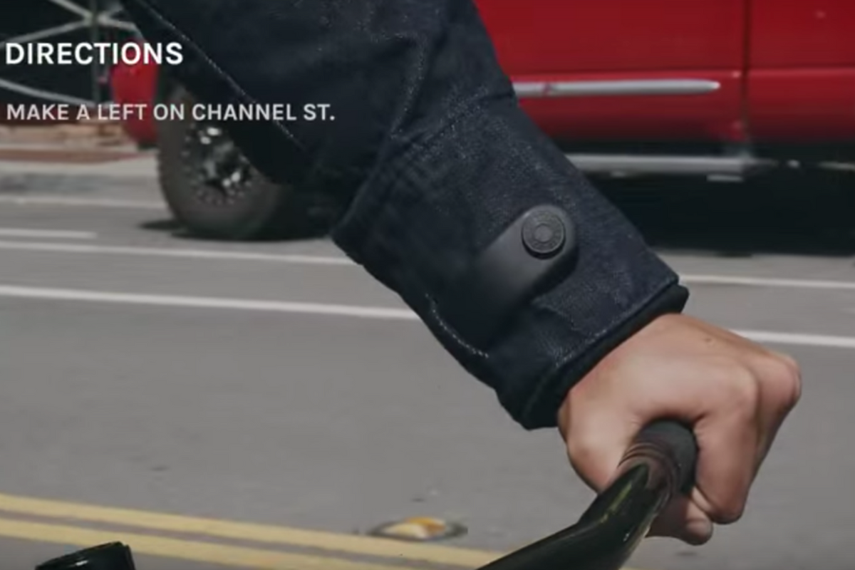 Levi’s Jacquard jacket warns if you forgot your phone