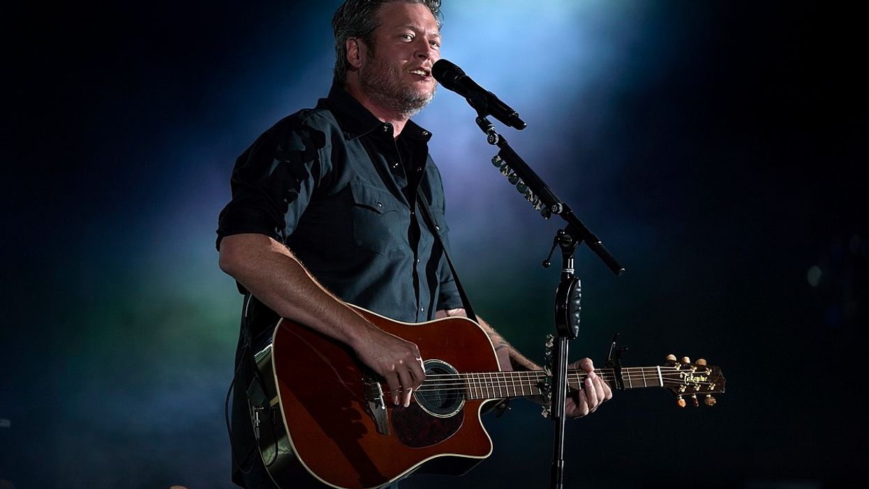 There's a Hallmark Christmas movie based on a Blake Shelton song