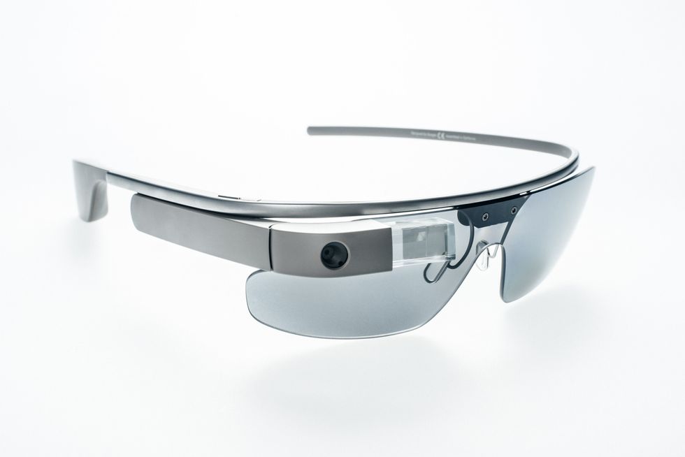 photo of augmented reality glasses