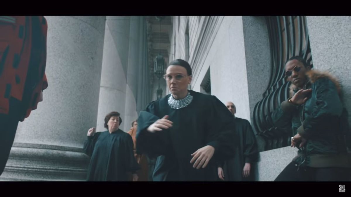 'SNL' Paid Tribute To The Badassery Of Ruth Bader Ginsburg With An Epic Rap