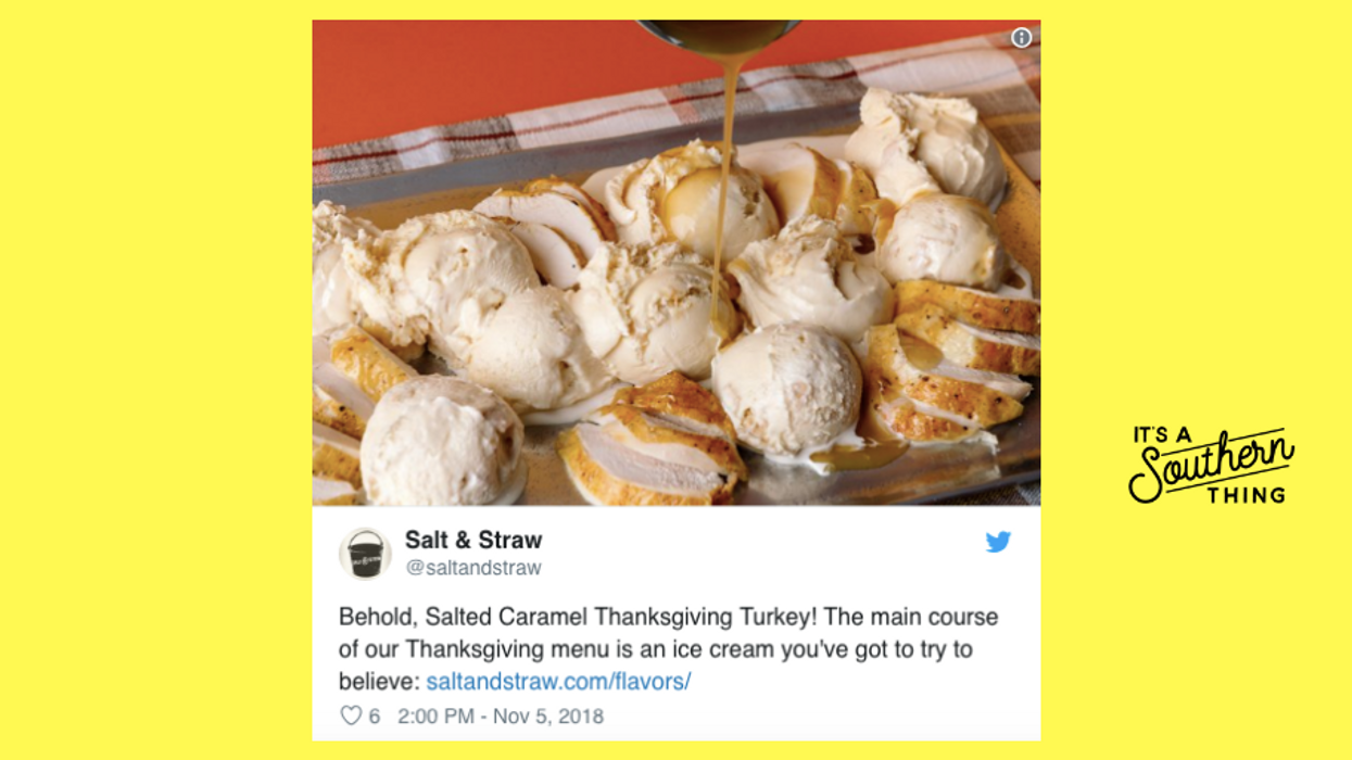 You can now buy Thanksgiving-flavored ice cream