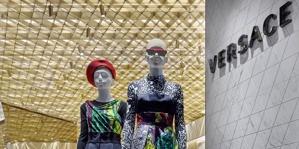 Versace's New Boutique Is Sexy and Sustainable