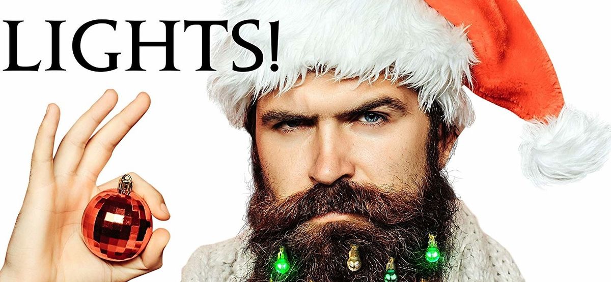 You Can Now Get Christmas Lights For Your Beard That Actually Light Up