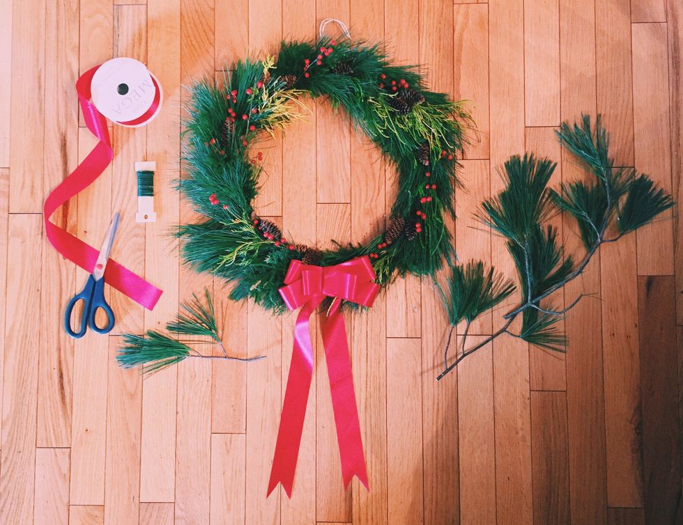How To Make Your Own Christmas Wreath