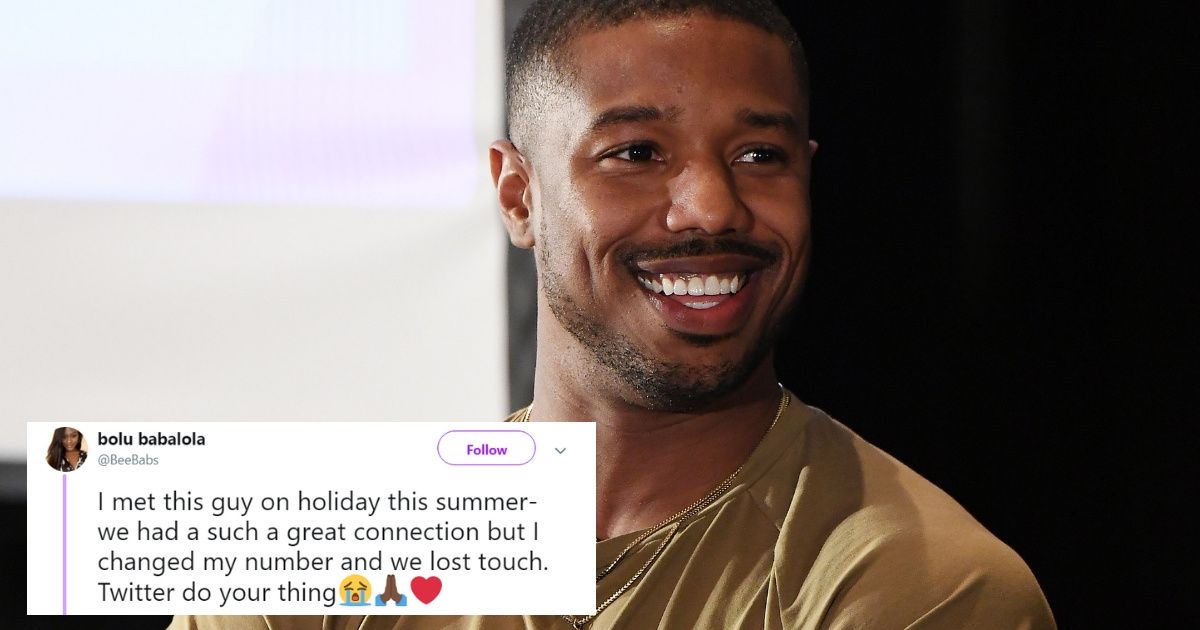 Woman Tries To Get The Internet To Help Her 'Reunite' With Michael B. Jordanâ€”And The Internet Plays Along Perfectly ðŸ˜‚