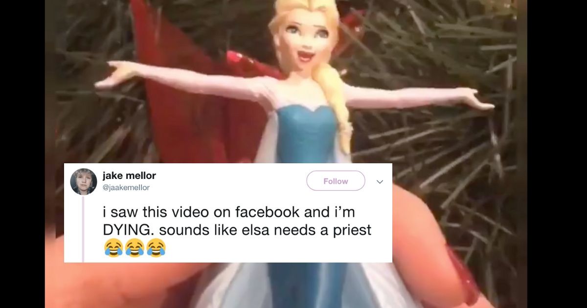 This Elsa Doll Singing 'Let It Go' Either Needs New Batteries Or A Straight Up Exorcism ðŸ˜±