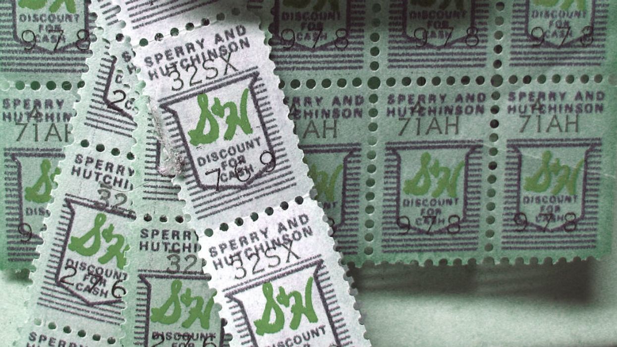 Remember licking and sticking S&H Green Stamps at grandma’s house?