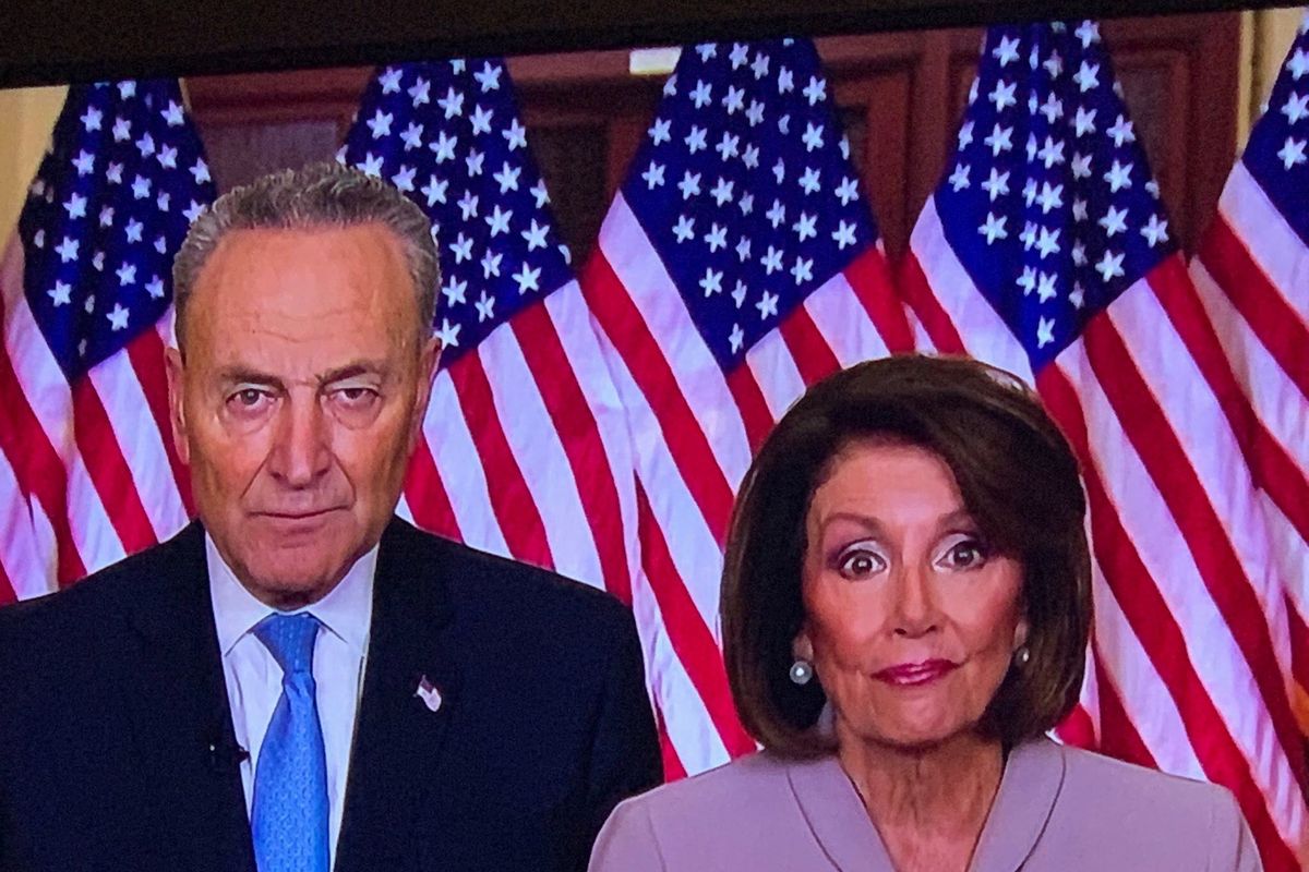 Chuck 'N' Nancy Grounded America For Two Weeks And They STILL Beat Loser Trump In The Ratings