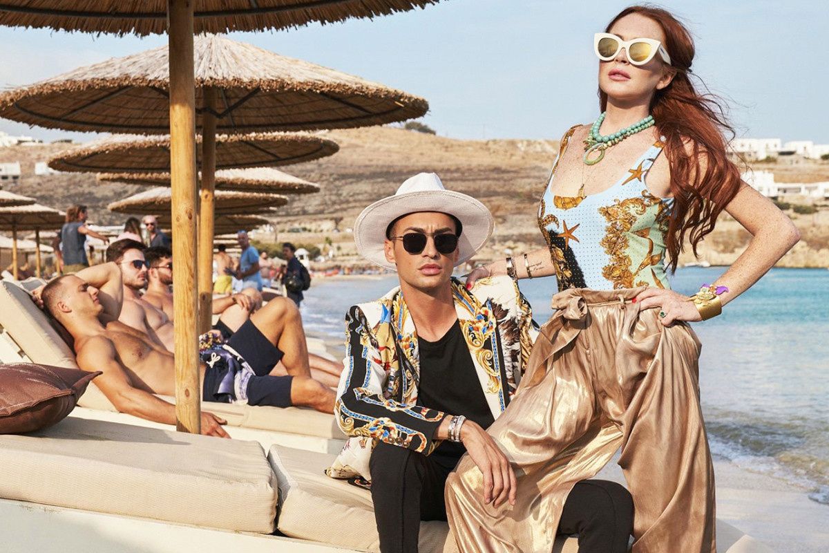 Lindsay Lohan's Beach Club Is a Greek Tragedy