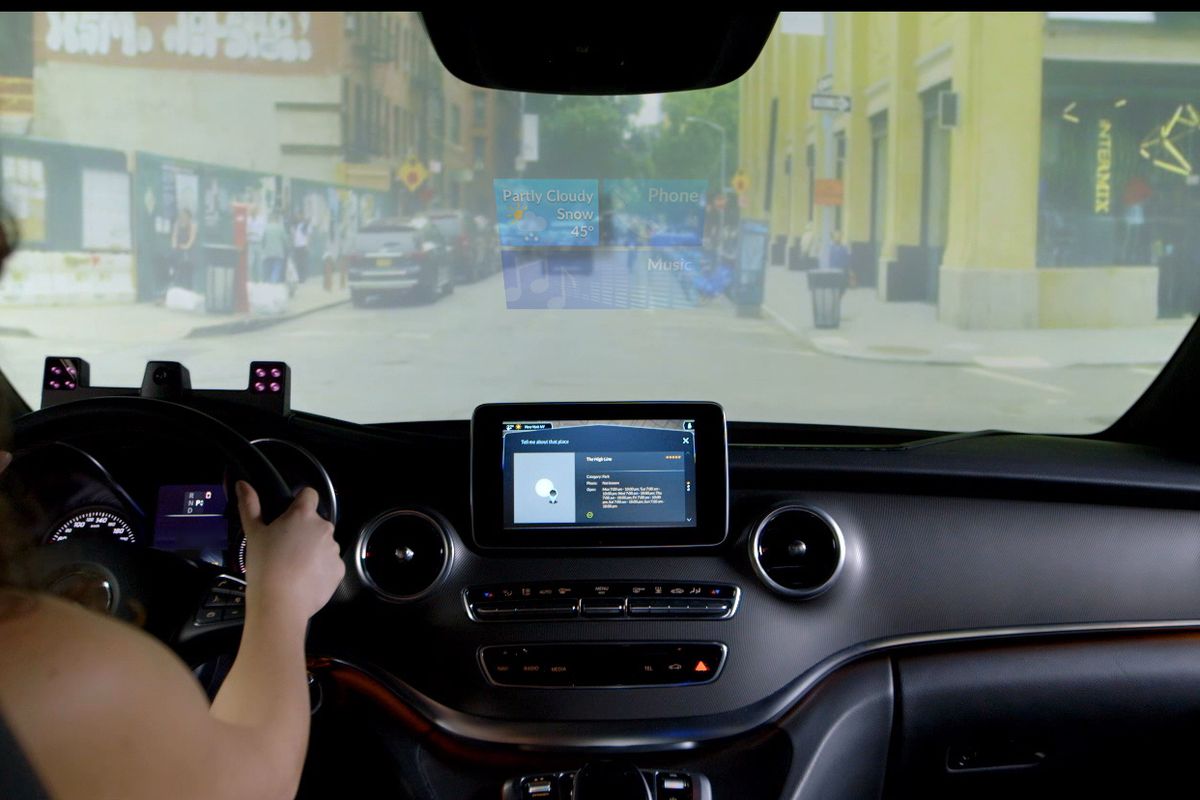 Here’s what the next generation of car head-up display and AI looks like