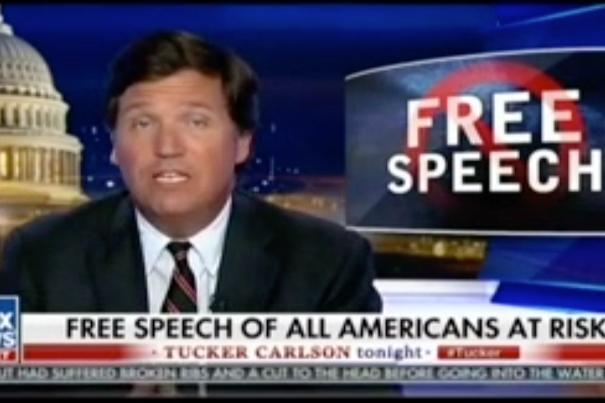 Tucker Carlson: Can A Rich White Boy Even Get A Handout These Days?