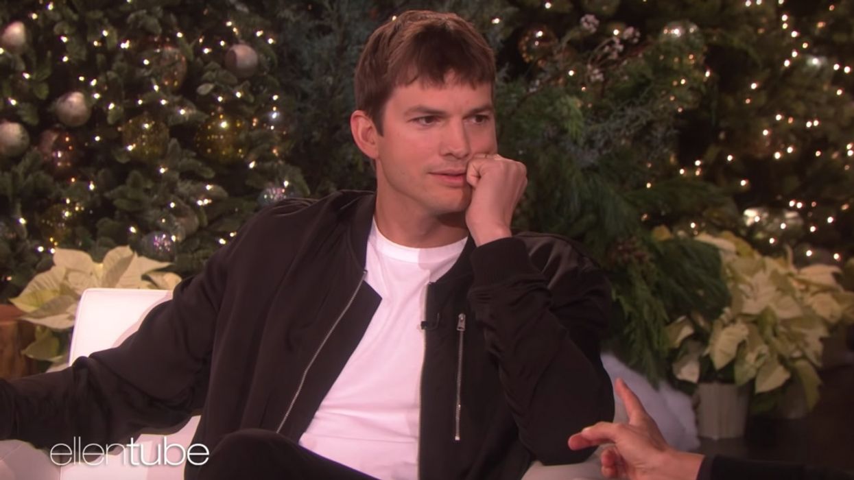 Ashton Kutcher Makes His 2-Year-Old Son Run Past Ellen DeGeneres' House For A Hilariously Adorable Reason ðŸ˜‚