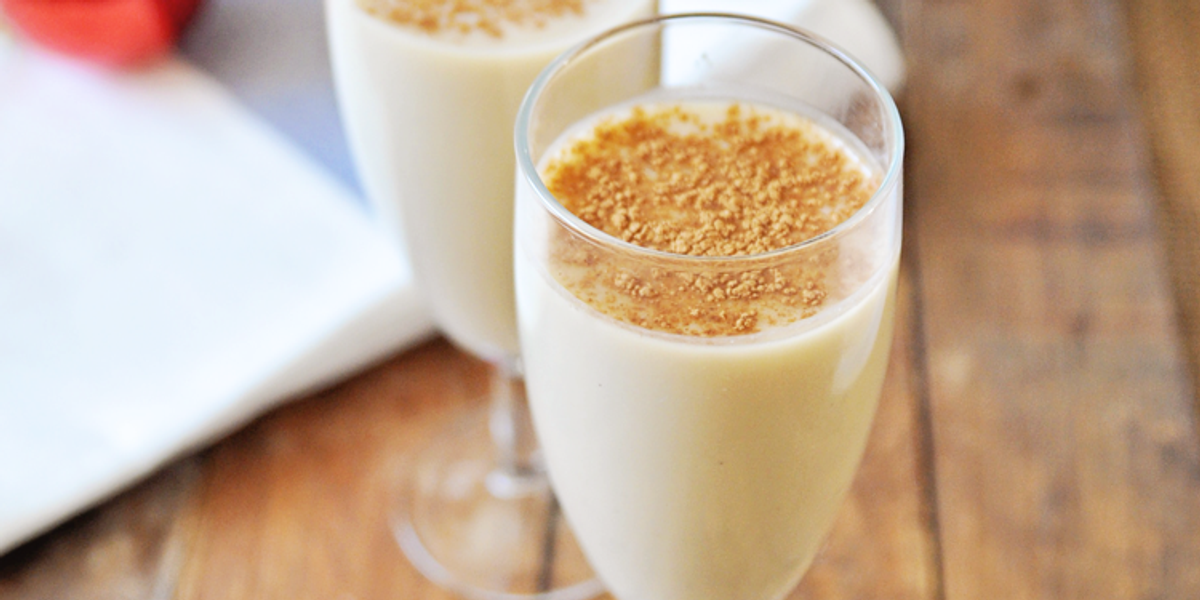Homemade Eggnog with Spanish Brandy My Recipe Magic
