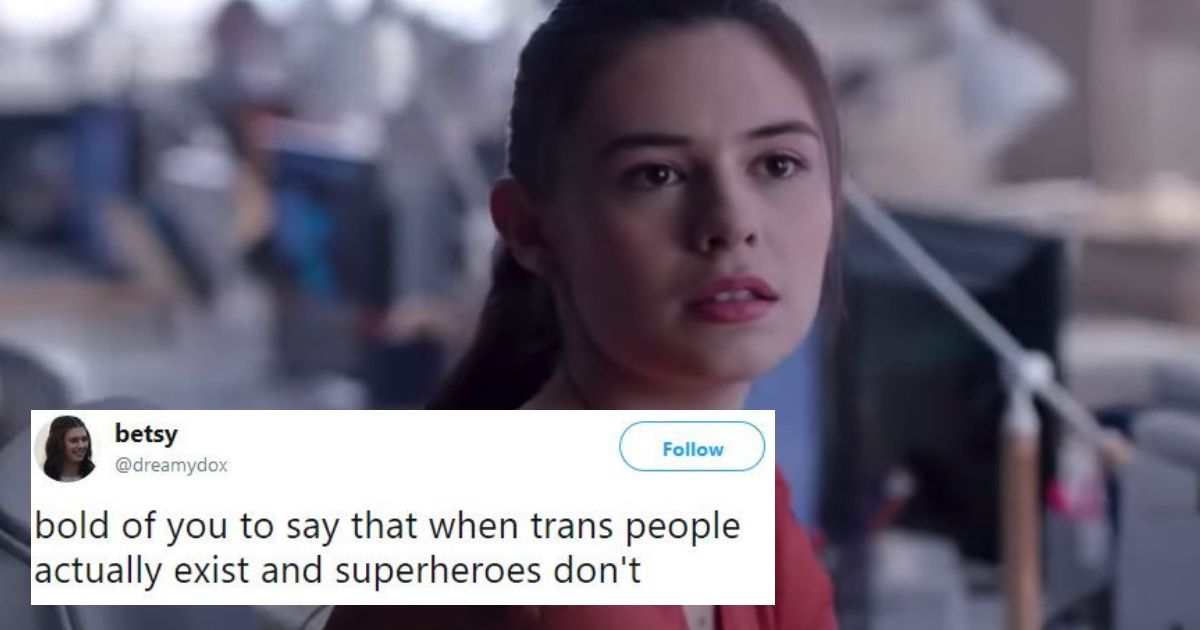 Fans React To Conservative Critics Bashing 'Supergirl's' New Trans Character For Being 'Too Woke'