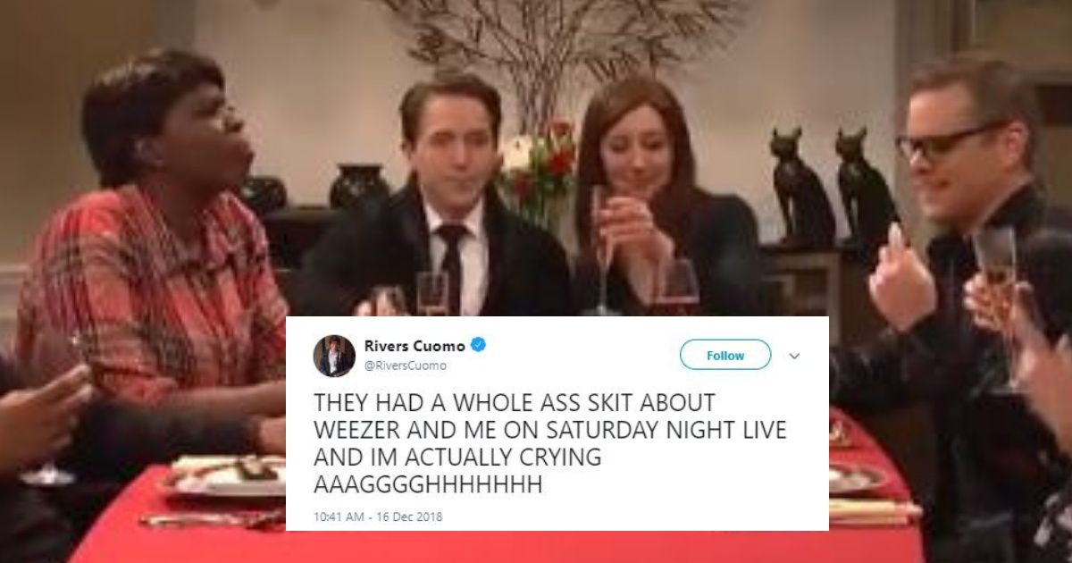 Weezer Was All About The SNL Sketch Making Fun Of Their Hardcore Fans ðŸ˜‚