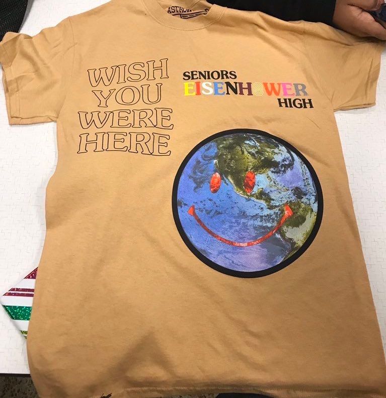 Astroworld senior shirt Clearance