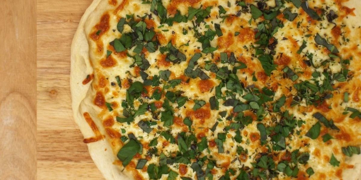 Homemade Fresh Herb Pizza My Recipe Magic