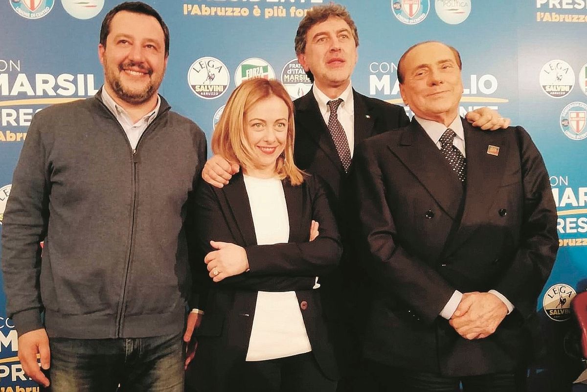 Il centrodestra finge di essere unito Ma Salvini si tiene a debita distanza