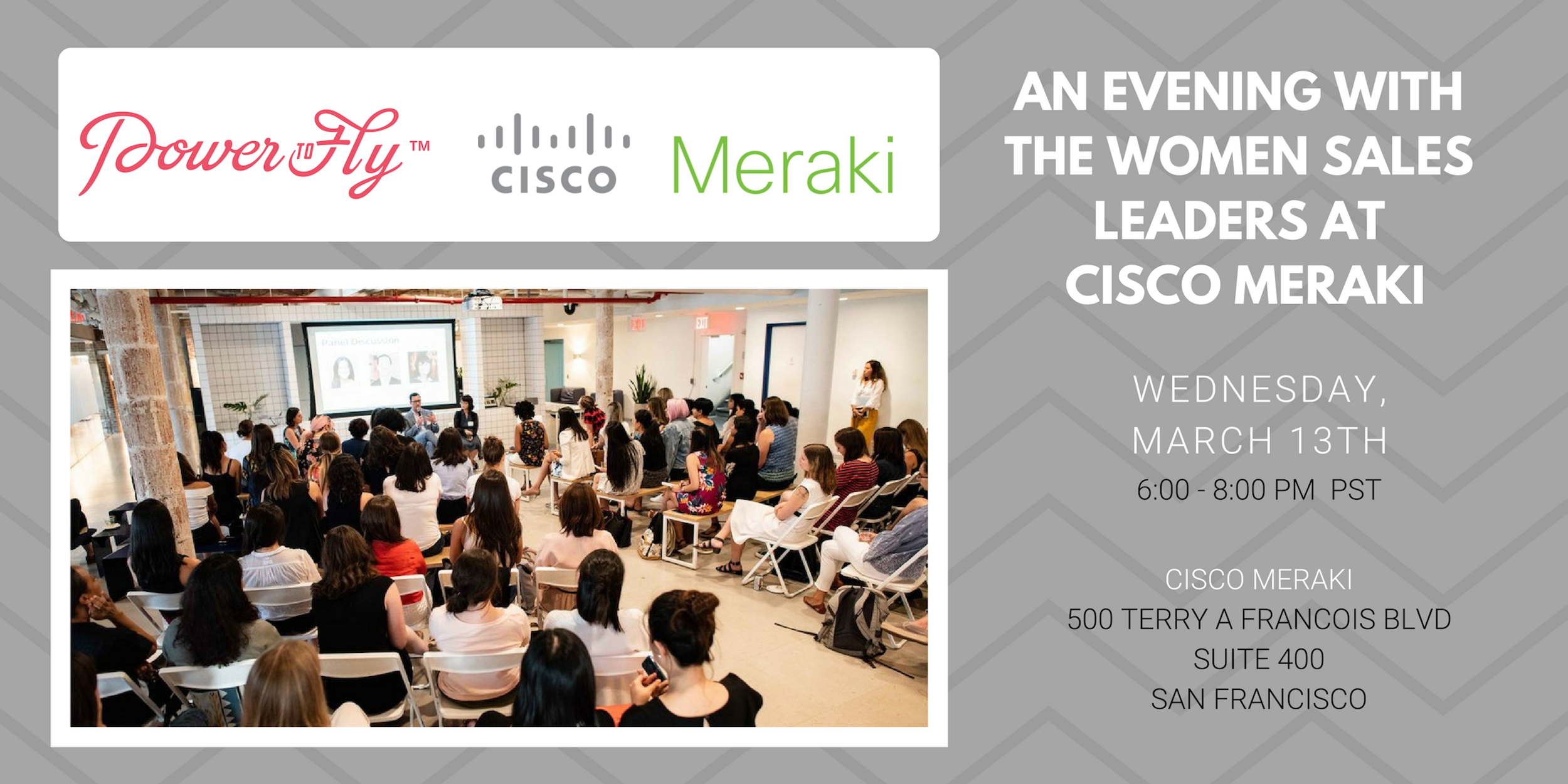 An Evening with the Women Sales Leaders at Cisco Meraki